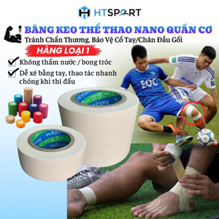 Băng Keo Thể Thao Nano Quấn Cơ Đá Bóng Tránh Chấn Thương Bảo Vệ Cổ Tay/Chân Đầu Gối Tenis Cầu Lông