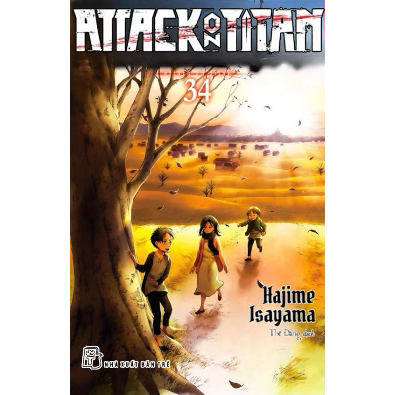 Truyện Tranh | Attack On Titan 1 đến 22 23 24 25 26 27 28 29 30 31 32 33 34 - Nxb Trẻ
