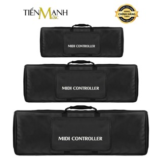  Bao Da Dày 3 Lớp Đựng Đàn Midi Keyboard Controller 49 61 88 Phím - Túi Đựng Bàn Phím Sáng Tác Producer 
