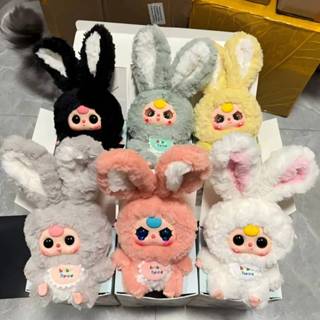  Baby Three Thỏ Thị Trấn - Gấu Bông Lily Rabbit Town Mặt Vinyl Quà Tặng Sinh Nhật & Lễ Hội Nguyên Seal Full Box 