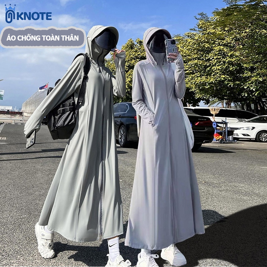 Áo chống nắng toàn thân KNOTE chống uv 99% siêu thoáng mát