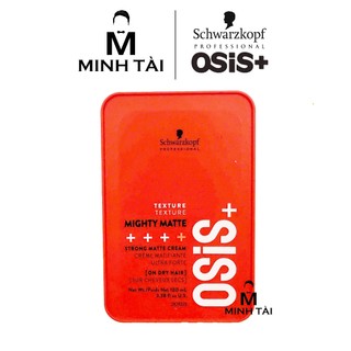 Sáp vuốt tóc Schwarzkopf OSiS+ Mighty Matte Strong Cream