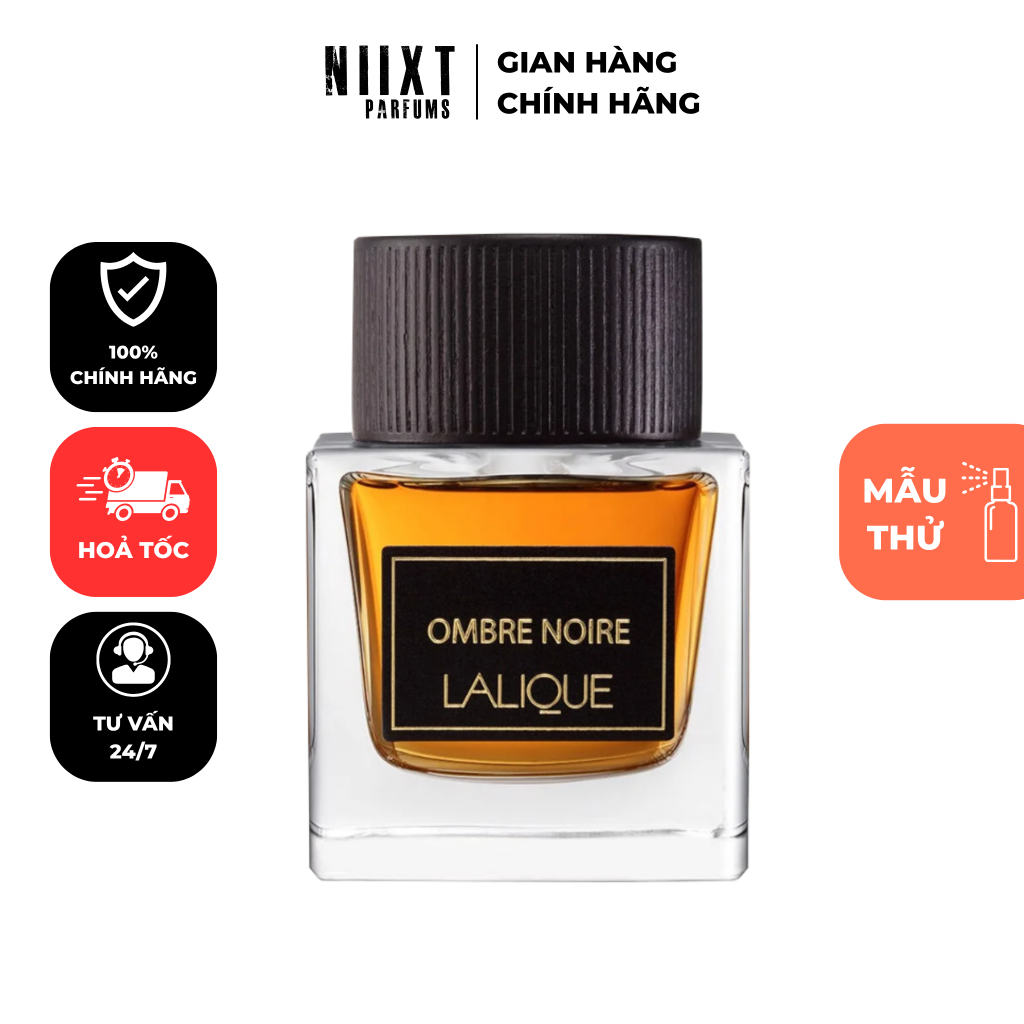 [Chính hãng] Mẫu thử nước hoa Lalique Ombre Noire | 5ml 10ml | NIIXT PARFUMS