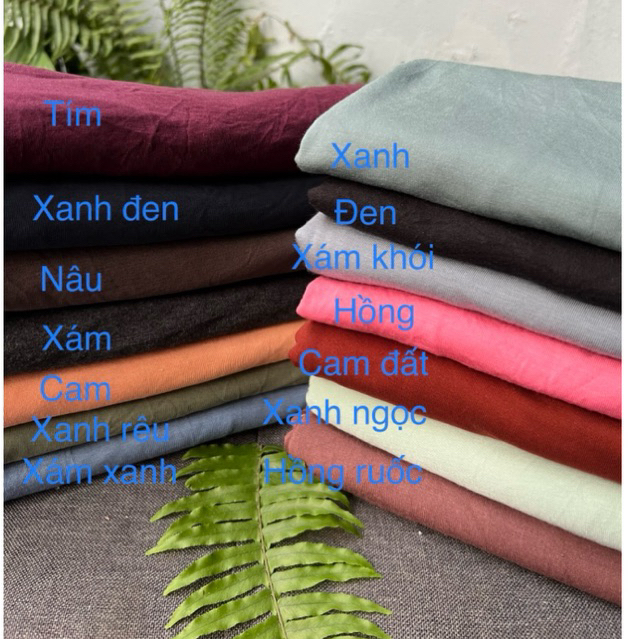 Vải thun lụa 100% Cotton Co dãn 4 chiều