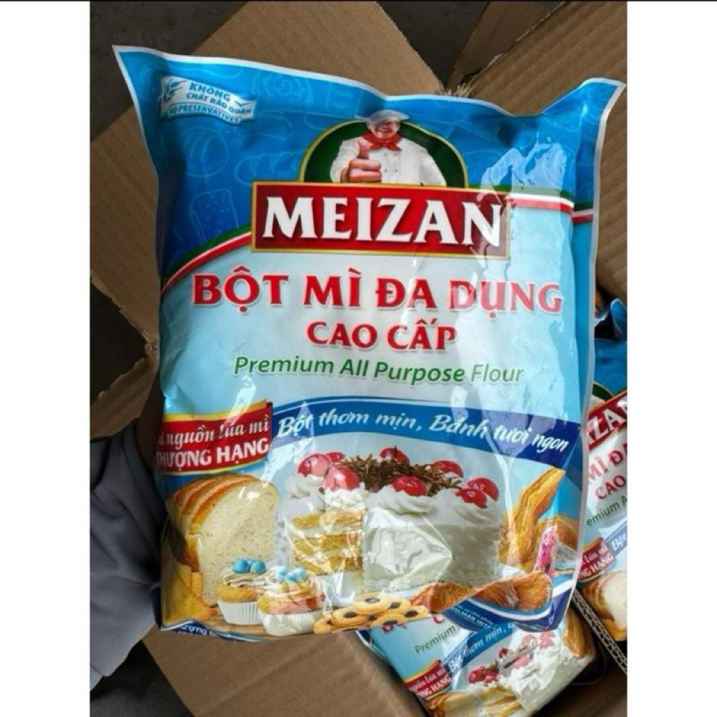 bột mì meizan gói 500g bột làm bánh Bột mì Đa dụng cao cấp