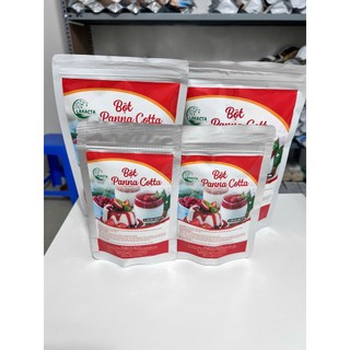 ( COMBO10-TẶNG 1)- Bột pana cotta LAKACTA có sẵn gelatin làm bánh pana cotta,chè khúc bạch