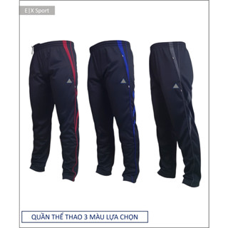 Quần dài thể dục thể thao nam 3 màu lựa chọn