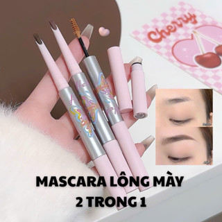 Mascara Kẻ Lông Mày 2 Đầu Hello Ya – Chì Kẻ & Chuốt Mày 2 Trong 1, Gọn Nhẹ Tiện Lợi, Tự Nhiên Cả Ngày