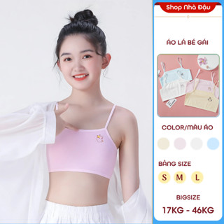 Áo lót bé gái dậy thì chất cotton, mềm mại, thoáng mát, Áo ngực nữ cho học sinh cấp 1 cấp 2