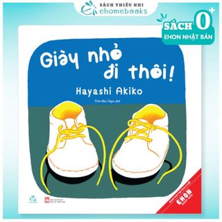 Sách Ehon Giày nhỏ đi thôi
