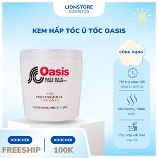  Kem hấp tóc ủ tóc OASIS 1000ML loại 1 chuẩn nội địa Trung dưỡng tóc và phục hồi hư tổn 