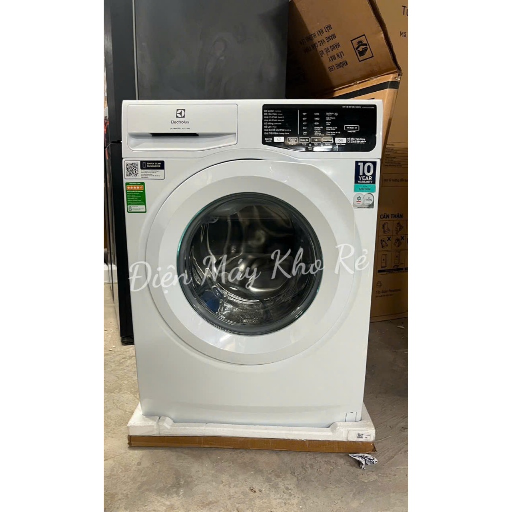Máy giặt Electrolux Inverter 10 kg EWF1025DQWB - Điện Máy Kho Rẻ