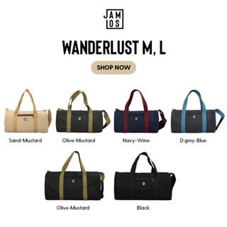 Jamlos Wanderlust Duffle - Túi trống du lịch tập gym canvas xách tay đeo chéo thời trang năng động