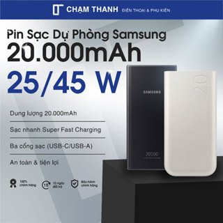 Pin sạc dự phòng Samsung 20000mAh sạc nhanh 25W/45W - Chính hãng