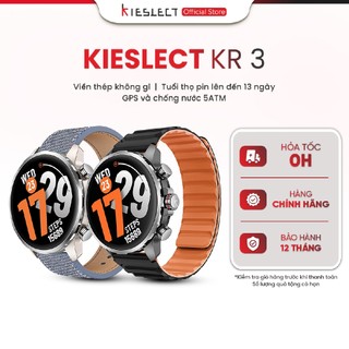   Ưu đãi mở bán  Đồng hồ thông minh Kieslect KR 3 - 1.5" HD AMOLED Display - Pin 500mAh - 178+ Chế độ thể tha 
