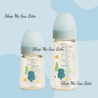 (Chính hãng - Fullbox) Bình sữa Mother-K nhựa PPSU Hàn Quốc nhiều hoạ tiết