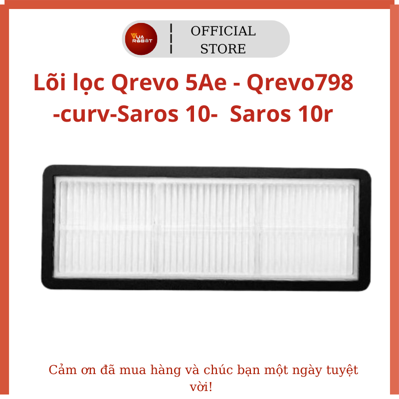 PHỤ KIỆN ROBOT ROROCK Qrevo 5Ae - Qrevo798 - Qrevo curv  Qrevo Saros 10- Qrevo Saros 10r