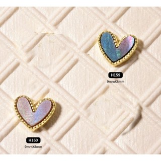 Charm tim Unicorn trang trí móng làm nail