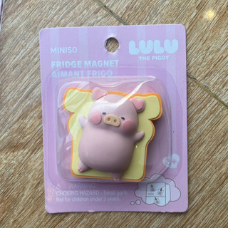 [Chính Hãng] Nam Châm Tủ Lạnh Miniso x Lulu The Piggy