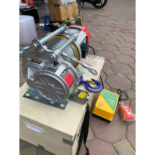 Máy Tời Đa Năng NITTO CD 600/1200-750/1500 ( Cáp 30-60-100M-220v ( ĐIỀU KHIỂN TỪ XA + TAY BẤM DÂY )
