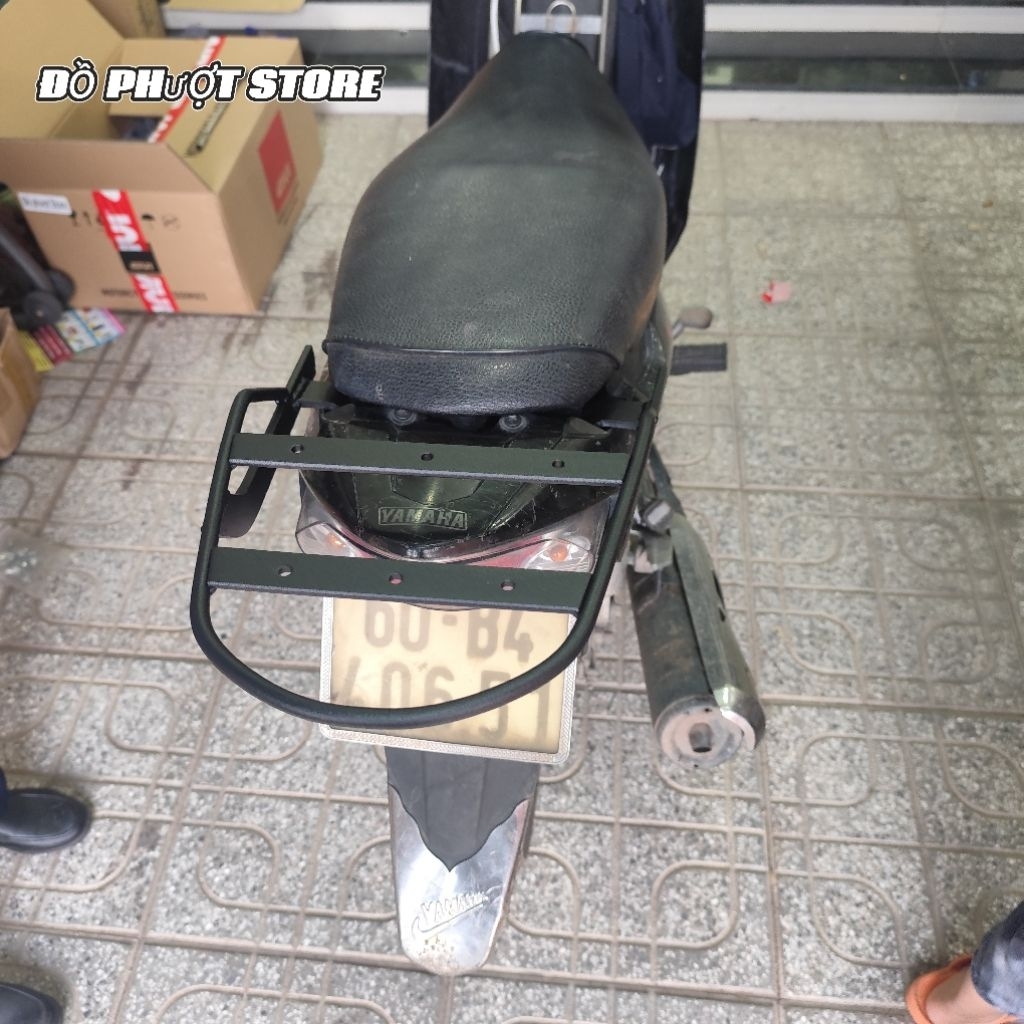 [CHÍNH HÃNG] Baga Givi MV Cho Xe Yamaha Sirius xăng cơ | Cảng Sau Gắn Thùng | Đồ Phượt Store