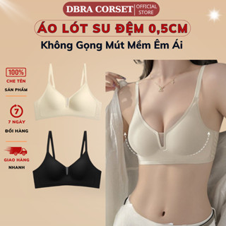 Áo Lót Nữ Không Gọng Đúc Su Đệm Mỏng 0,5cm Dáng Bra Tam Giác Nâng Đẩy Tự Nhiên DBRA AV.91