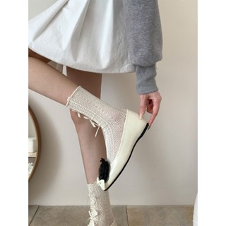  Giày Búp Bê Nữ Phối Hoa và Nơ Xinh Đế Mềm Êm Dễ Đi Phối Đồ Sang Trọng - C727 