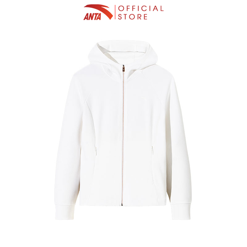 ANTA Nữ Training Áo khoác thể thao len Knitted Track Top 1625A7727