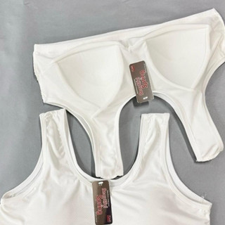 066_Combo 3 áo Bra mút liền Học Sinh, vải thông hơi, thoáng mát Nhung Voi áo  dây