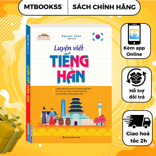 Sách - Luyện Viết Tiếng Hàn (bìa mềm)
