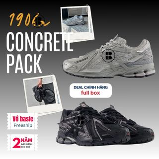 [CHÍNH HÃNG] Giày thể thao nam, sneaker,  Nờ Bê _𝟭𝟵𝟬𝟲 Running BLACK - SILVER, giày thể thao Nam