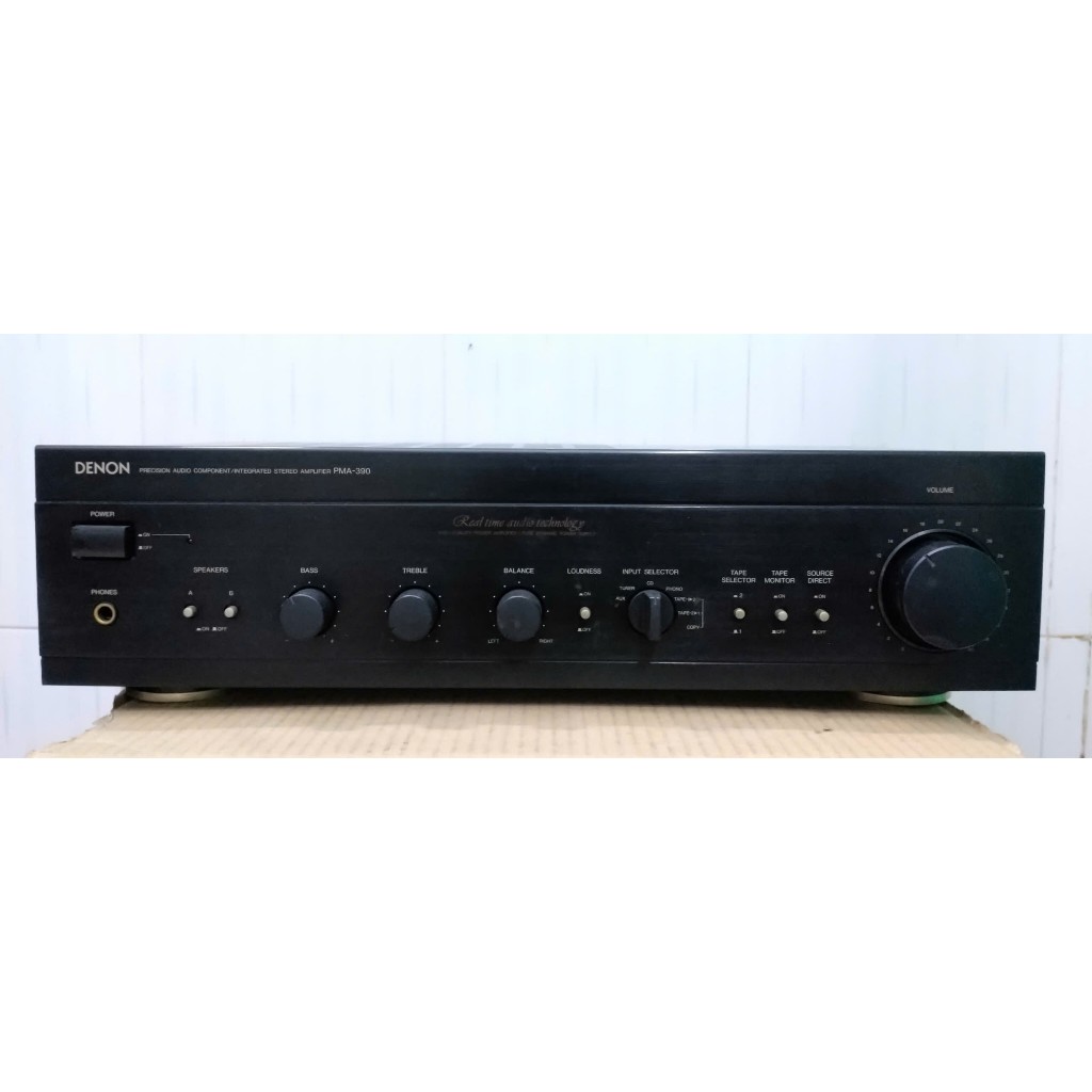 Amply Denon PMA-390 đồ cũ hàng chính hàng nghe ok 100% ( 100V )