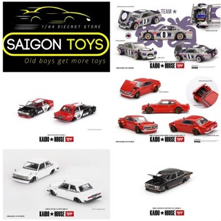  Saigontoys - MiniGT Kaido House Datsun 510; Nissan các loại-  Xe mô hình cao cấp tỷ lệ 1:64 hãng Mini GT 