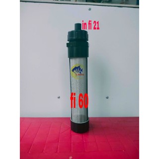  Ống tách phân cặn  lưới inox  lọc thô bể cá 