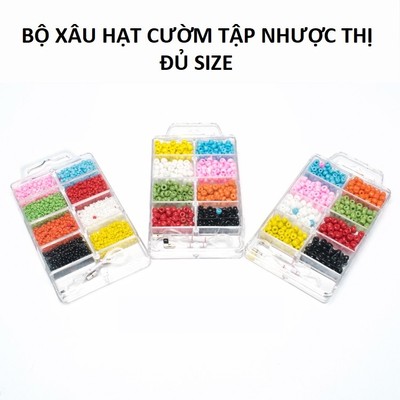Bộ hạt cườm xâu vòng tập luyện mắt, điều trị nhược thị ở trẻ em đủ size