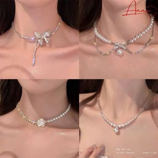 Dây chuyền đính đá bling bling lấp lánh dự tiệc, choker vòng cổ sang chảnh phụ kiện trang sức nữ