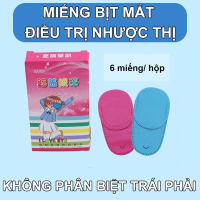 Miếng bịt mắt điều trị nhược thi cho trẻ em( hộp 6 miếng )