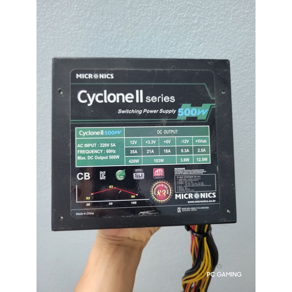 NGUỒN 500W CÔNG SUẤT THẬT
