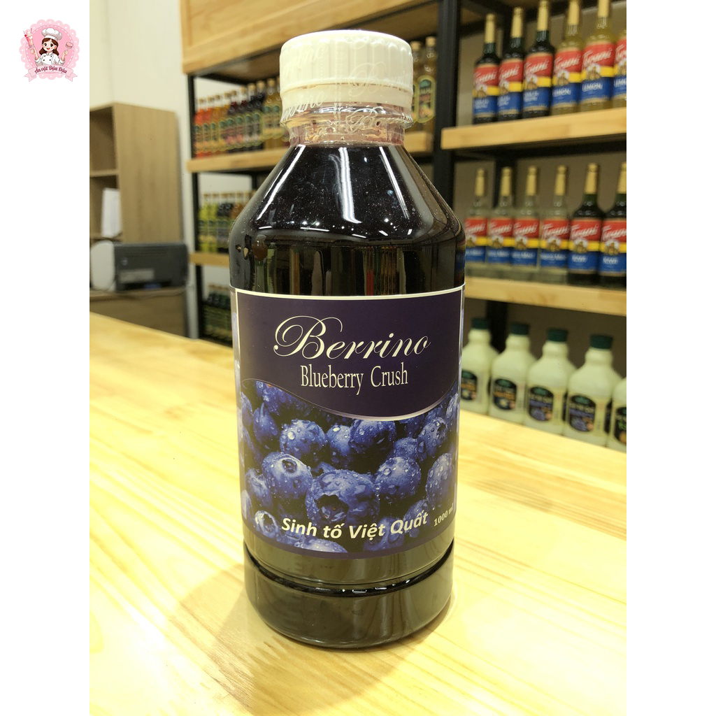 sinh tố berrino việt quất - thơm ngon