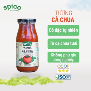  TƯƠNG CÀ CHUA SPICO 255g brix 15 cô đặc tự nhiên 