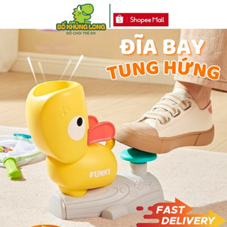  Đồ Chơi Đĩa Bay Tung Hứng BỐ KHỦNG LONG Hình Vịt Voi Hứng Đĩa Bay Đồ Chơi Vận Động Cho Bé 