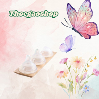 (Thóc Gạo Shop 89) (Hàng nhập khẩu) Hộp 2 núm ti thay thế Moyuum/green finger/Hegen đủ size