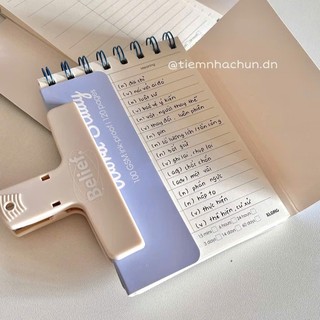 Combo 2 Sổ học từ vựng 1000 từ size A6 bỏ túi tiện lợi - Tiệm nhà chun (Ảnh thật Tiệm tự chụp)