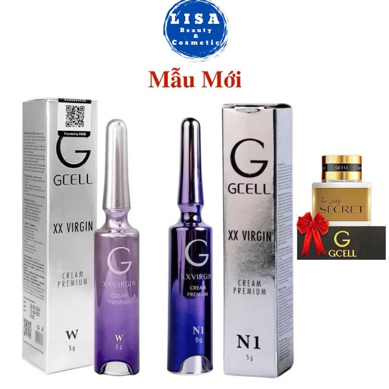 Kem Làm Hồng, , Nách, Mông, Bẹn, Nhũ Hoa, Bikini XXVirgin - Gcell 5ml Hàn Quốc