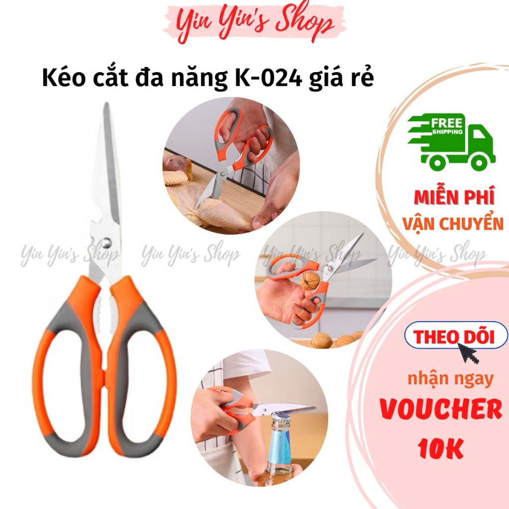 Kéo Cắt Đa Năng K-024 Giá Rẻ