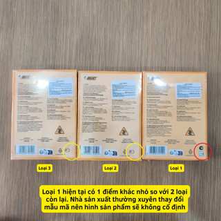 [Hộp 100 cái] Lưỡi lam BIC Chrome Platinum – Lưỡi dao cạo 2 cạnh chính hãng BIC