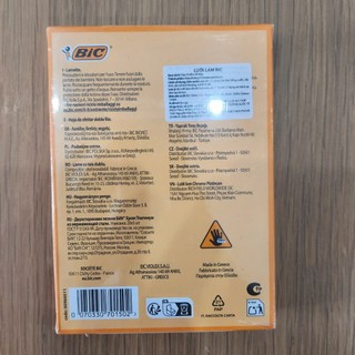 [Hộp 100 cái] Lưỡi lam BIC Chrome Platinum – Lưỡi dao cạo 2 cạnh chính hãng BIC