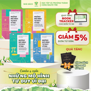  Combo 4 cuốn  - Những mô hình tư duy vĩ đại - YMATE BOOKS 