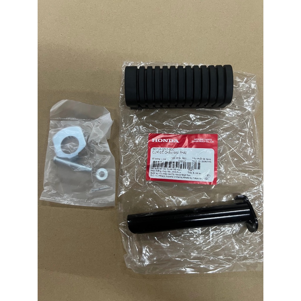 bộ cao su gác chân sau wave alpha ,super dream , fu neo