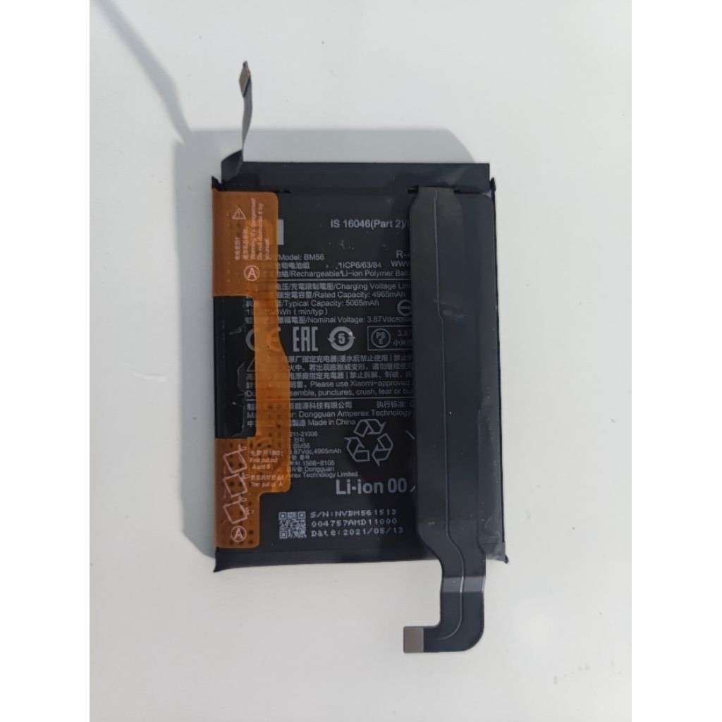 Pin zin bóc máy Redmi K40 Gaming dung lượng 94%